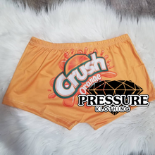 Load image into Gallery viewer, Crush Orange Booty Shorts Image