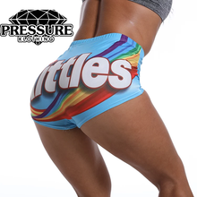 Load image into Gallery viewer, Skittles Snack Shorts Booty Shorts
