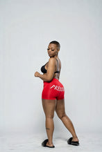 Load image into Gallery viewer, PRESSURE BOOTY SHORTS | RED
